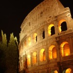 Sfondi desktop Roma wallpapers free Colosseo di notte