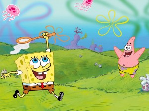 Spongebob corre sfondi desktop gratis wallpapers free