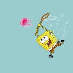 Spongebob e la medusa sfondi desktop gratis wallpapers free