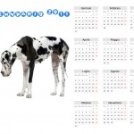 Calendario 2011 Cani Sfondi-pc