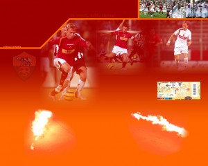 Sfondi desktop Roma As wallpapers gratis Totti-DeRossi-Mexes