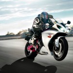 Sfondi desktop Yamaha R1 su pista wallpapers free