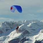 Sfondi desktop parapendio wallpapers - sulle montagne