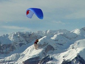 Sfondi desktop parapendio wallpapers - sulle montagne