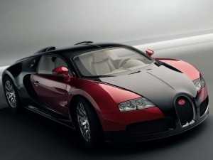 Sfondi desktop Bugatti wallpapers - Rossa e nera