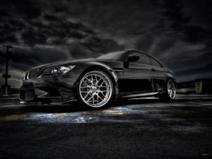 Sfondi desktop BMW nera wallpapers gratis