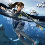 Sfondi desktop Tomb Raider - Lara Croft contr gli squali wallpapers free