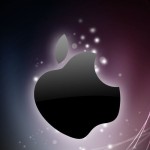 Sfondi desktop Apple wallpapers gratis - nero e viola