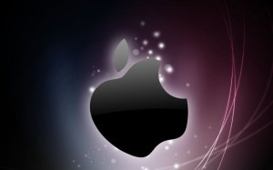 Sfondi desktop Apple wallpapers gratis - nero e viola