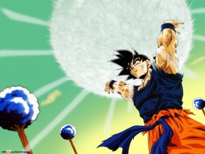 Sfondi desktop Dragonball Z wallpapers free - onda energetica