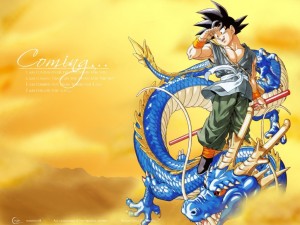 Sfondi desktop Dragonball Z wallpapers free - sun goku dragon