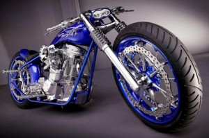 Sfondi desktop Harley Davidson wallpapers free - blue