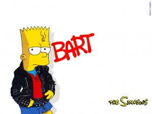 Sfondi desktop The Simpson wallpapers gratis - Bart