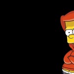 Sfondi desktop The Simpson wallpapers gratis - Bart scocciato