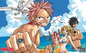 Sfondi desktop anime wallpapers Fairy Tail - al mare