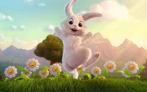 Sfondi desktop coniglietti da the wallpapers bunny happy