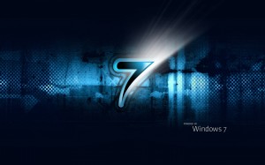 Sfondi desktop windows 7 wallpapers - blue seven