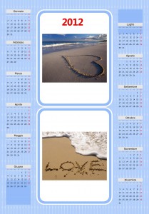 Calendario 2012 san Valentino