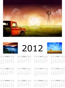 Calendario 2012 praterie