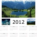 Calendario 2012 montagne