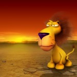 Sfondi 3D wallpapers free - lion