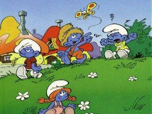 Sfondi desktop I puffi 3d - wallpapers the smurfs giornata puffosa