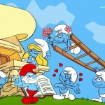 Sfondi desktop I puffi 3d - wallpapers the smurfs - puffi innamorati