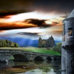 Sfondo fantasy wallpapers desktop free - castello