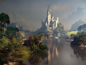 immagini paesaggio fantasy sfondi desktop gratis wallpapers - castello