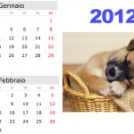 Calendario 2012 multipagina - animali