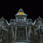 Gif animate horror - horror house