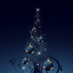 Sfondi Natale - wallpapers natale - albero stilizzato