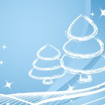 Sfondi Natale - wallpapers natale - azzurro