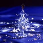 Sfondi desktop Natale - wallpapers gratis - blue vetro albero di natale