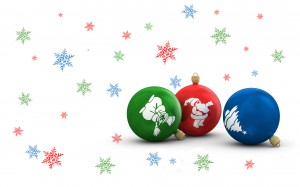 Sfondi desktop Natale - wallpapers gratis - palle di natale