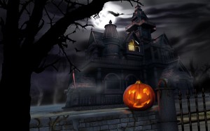 Sfondi desktop halloween - wallpapers castello horror