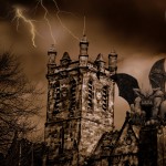 Sfondi desktop halloween - wallpapers chiesa gotica