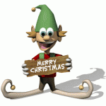 Gif animate natale - merry christmass