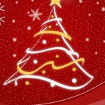 Sfondi iphone 4 natale 320x480 - rosso natale