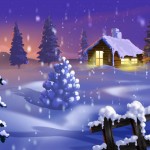 Sfondi natalizi - wallpapers natale - neve