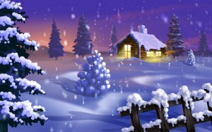 Sfondi natalizi - wallpapers natale - neve