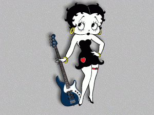 Sfondi desktop Betty Boop - chitarra