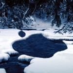 Sfondi desktop neve in montagna HD - wallpapers neve sul fiume