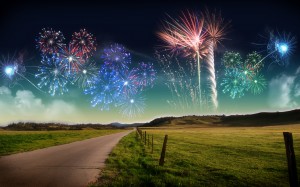 Sfondi desktop HD gratis - fuochi d'artificio