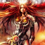 Sfondi desktop HD gratis - guerriera fantasy