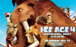 L'era glaciale 4 - continenti alla deriva sfondi desktop gratis - film