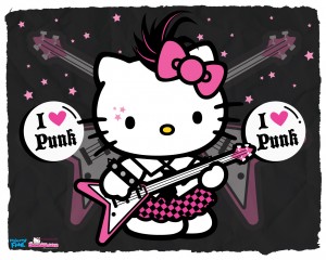 Sfondi desktop Hello Kitty punk