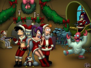 Sfondi desktop natale di Futurama