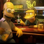 Sfondi 3D per desktop - Homer Simpson