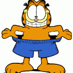 Gif animata garfield - sfondi animati